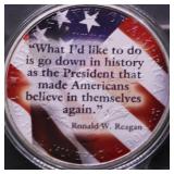 1OZ .999 SILVER ROUND   REGAN SILVER EAGLE