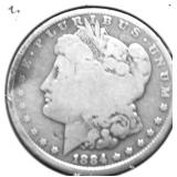 1884 MORGAN DOLLAR G
