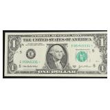 CHOICE BU STAR 1 $ FEDERAL RESERVE NOTE