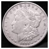 1921 S MORGAN DOLLAR XF
