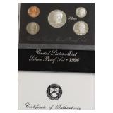 1996 SILVER PROOF SET