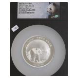 2021 Z  NGC PF70UC CHINA 5 OZ PANDA .999 SILVER