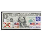 CHOICE BU FIRST DAY COVER FEDERAL RESERVE NOTE