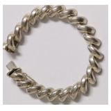 STERLING SILVER TWIST BRACELET  31.9 GRAMS