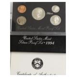 1994 SILVER PROOF SET