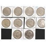 10 BU/PROOF IKE DOLLARS