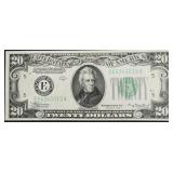 1934 CHOICE BU 20 $ FEDERAL RESERVE NOTE