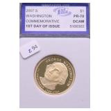 PROOF PRESIDENT DOLLAR