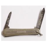 STERLING SILVER POCKET KNIFE