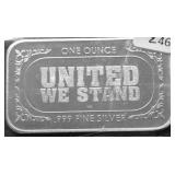 1  OZ .999 SILVER BAR