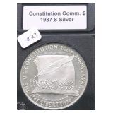 PROOF CONSTITUTION SILVER DOLLAR