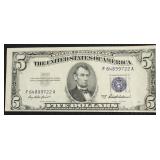 $5 SILVER CERTIFICATE AU