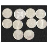 10-1 GRAM .999 SILVER ROUNDS