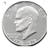 1976 S SILVER PROOF IKE DOLLAR