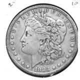 1883 MORGAN DOLLAR VF