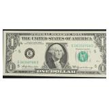 1969 GEM BU 1 $ FEDERAL RESERVE NOTE