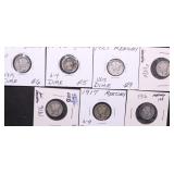 7 MERCURY DIMES