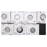 7 MERCURY DIMES