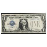 1928 C FUNNY BACK SILVER CERTIFICATE