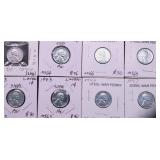 (8) 1943 STEEL CENTS
