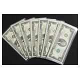 32 GEM CONSECUTVE SERIAL # 2$ FEDERAL RESERVE NOTE