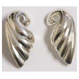 STERLING SILVER LARGE EAR RING   24.5 GRAMS