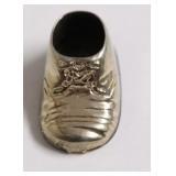 STERLING SILVER HANDMADE NAVAJO BABY SHOE