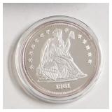 1 OZ .999 SILVER ROUND
