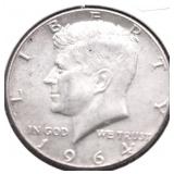 1964 CHOICE BU KENENDY HALF DOLLAR