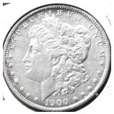 1900 MORGAN DOLLAR AU
