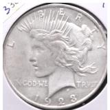1923 PEACE DOLLAR XF