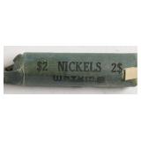 ROLL OF SILVER WAR TIME NICKELS