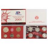 2001 SILVER PROOF SET