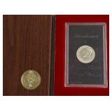 1974 S SILVER PROOF GSA IKE DOLLAR