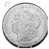 1890 O MORGAN DOLLAR AG