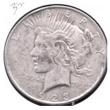 1923 D PEACE DOLLAR VF