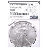 2023 NGC MS70 SILVER EAGLE