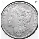 1921 MORGAN DOLLAR XF