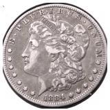 1884 O MORGAN DOLLAR XF