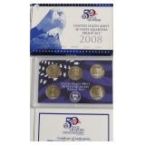 2008 PROOF QUARTER SET