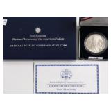 2001 PROOF BUFFALO SILVER DOLLAR W BOX PAPERS