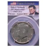 2014 D PCGS SP66 KENNEDY HALF DOLLAR