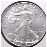 2018 SILVER EAGLE GEM