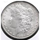 1902 O CHOICE BU MORGAN DOLLAR