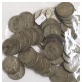 ROLL OF SILVER WAR TIME NICKELS