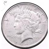 1926 D PEACE DOLLAR VF