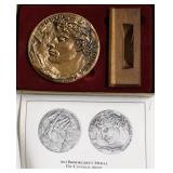 2013 BROOKGREEN MEDAL W BOX PAPERS