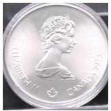 1976 CANADA SILVER 5 DOLLARS GEM