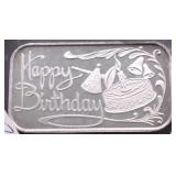 1  OZ .999 SILVER BAR