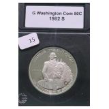 1982 S PROOF WASHINGTON HALF DOLLAR